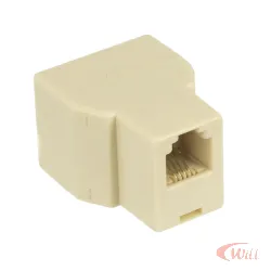 Divisor RJ11 2 Saidas Fêmea