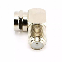 Adaptador F 90 Graus Macho F 75 Ohms Mxt KIT 20UN