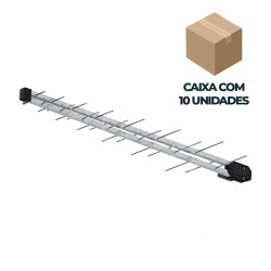 Antena Digital UHF 28 Elementos PROHD-1040DB/05 Proeletronic Pack 10 UN