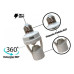Sensor de Presença Com Soquete - PQSSS-0360 + Lâmpada LED Pera 15w 6500k E27 - YS1350-ML