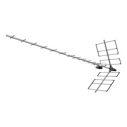 Antena Digital PROHD-1118 + Booster 40DB + Divisor 3x