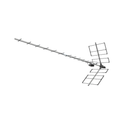 Antena Digital PROHD-1118 + Booster 40DB + Divisor 3x