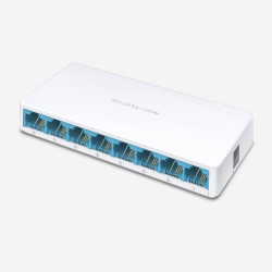 Switch de Mesa 8 Portas 10/100mbps MS108 Mercusys