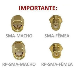 Cabo de Descida Pig Tail RG58 N Macho Sma Reverso 10 Metros
