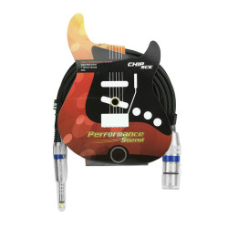 Cabo P10 Mono + Cannon Femea 5 Metros Performance Sound
