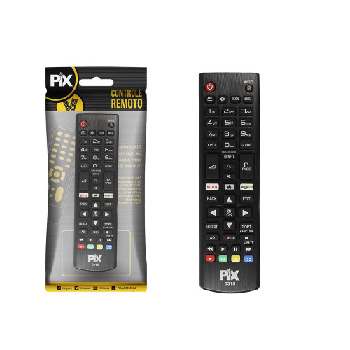 Controle Remoto TV Compatível LG Led Smart AKB75095315