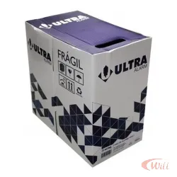 Cabo CFTV 4 Pares x 0,5 Branco 300M - Ultra Alarm