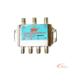 Chave Comutadora 3x4 12040206 Advansat