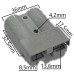 Conector Anderson Power 50A Cinza Conector Anderson Power 50A Cinza