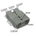 Conector Anderson Power 50A Cinza