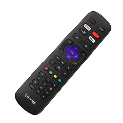 Controle Remoto Tv Compatível AOC Roku NETFLIX/DEEZER LE-7246