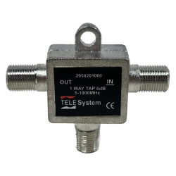 Tomada Passagem Tap 1ghz 06db Telesystem