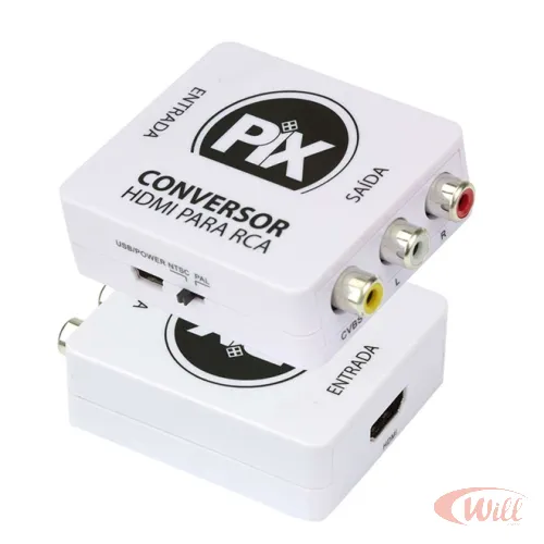 Conversor Hdmi para AV Pix