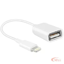 Adaptador Otg Lightning Usb Zjt-30084 Inova