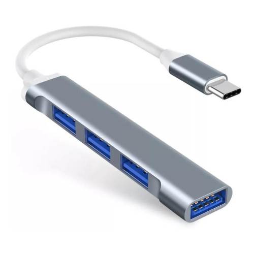 Hub Usb Type-C 4 Portas Usb 3.0 KV-137 Inova
