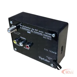 Modulador Hdmi Para RF Com Extensor de Controle Vipcolor