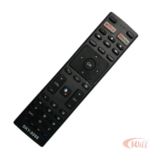 Controle Remoto TV Compatível JVC Smart SKY 9098