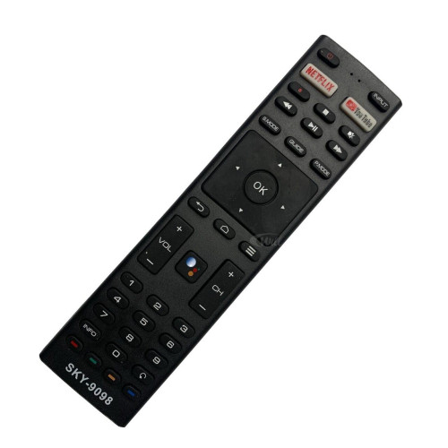 Controle Remoto TV Compatível JVC Smart SKY 9098 Controle Remoto TV Compatível JVC Smart SKY 9098