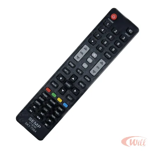 Controle Remoto TV Compatível Semp Toshiba 7064