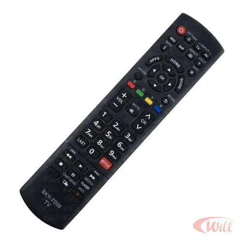 Controle Remoto TV Compatível Panasonic SKY 7008 Controle Remoto TV Compatível Panasonic SKY 7008