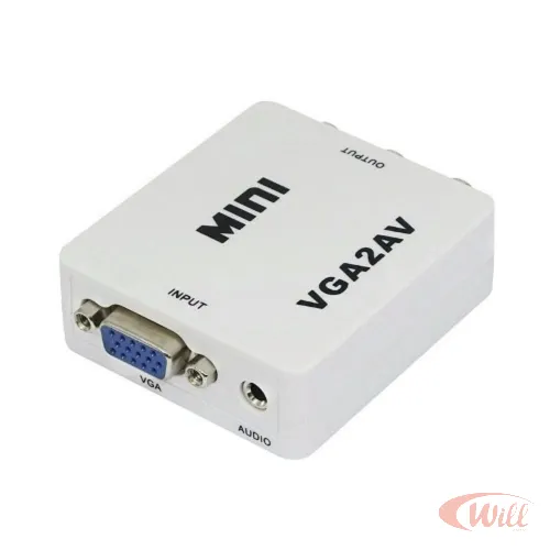 Conversor VGA para AV ZJT-50005 Conversor VGA para AV ZJT-50005