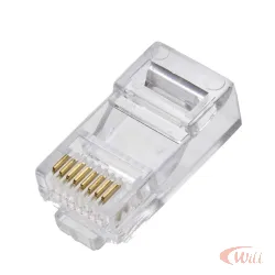 Plug Modular RJ45 8x8 Cat5 Conectech