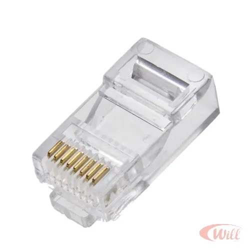 Plug Modular RJ45 8x8 Cat5 Conectech Plug Modular RJ45 8x8 Cat5 Conectech
