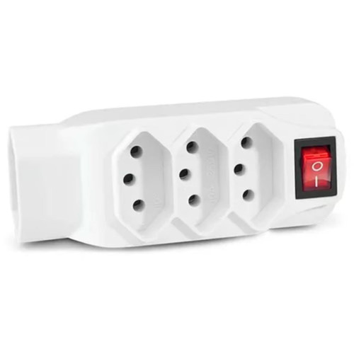 Adaptador L De Energia 4 Tomadas SL6013 Adaptador L De Energia 4 Tomadas SL6013