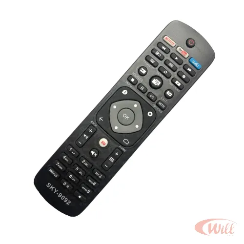 Controle Remoto Tv Compatível Philips Smart Netflix SKY-9092