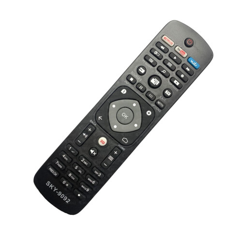 Controle Remoto Tv Compatível Philips Smart Netflix SKY-9092 Controle Remoto Tv Compatível Philips Smart Netflix SKY-9092