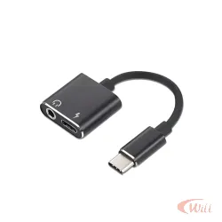 Adaptador OTG USB Tipo-C para P2 E Usb CBO-7137