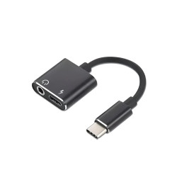 Adaptador OTG USB Tipo-C para P2 E Usb CBO-7137