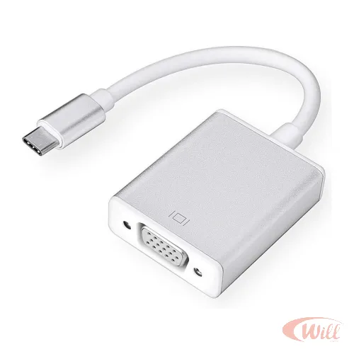 Adaptador Tipo C x VGA femea 30cm CBO-6953