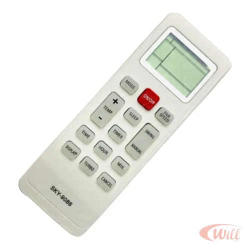 Controle Remoto Ar Condicionado Compatível Philco Split SKY 9086