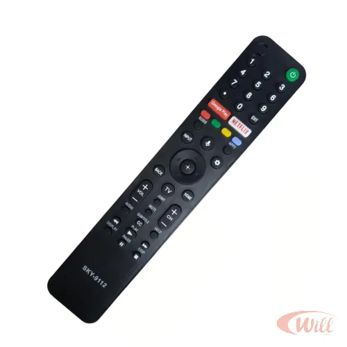 Controle Remoto TV Compátivel Sony Lcd 4k Netflix Google Play SKY-9112