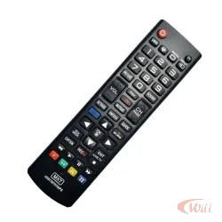 Controle Remoto TV Compatível LG Smart 3D Futebol AKB SKY-7027