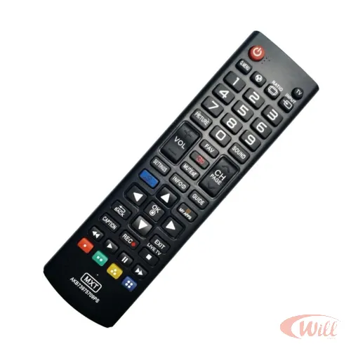 Controle Remoto TV Compatível LG Smart 3D Futebol AKB SKY-7027