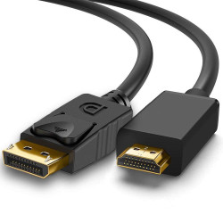 Cabo Adaptador Displayport Macho x HDMI Macho 1.8 Metros INOVA CBO-6965