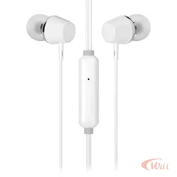 Fone De Ouvido Inova Com Microfone FON-9900 Branco