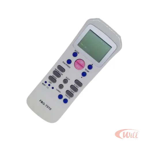 Controle Remoto Ar Condicionado Compatível Carrier FBG-7070 Controle Remoto Ar Condicionado Compatível Carrier FBG-7070