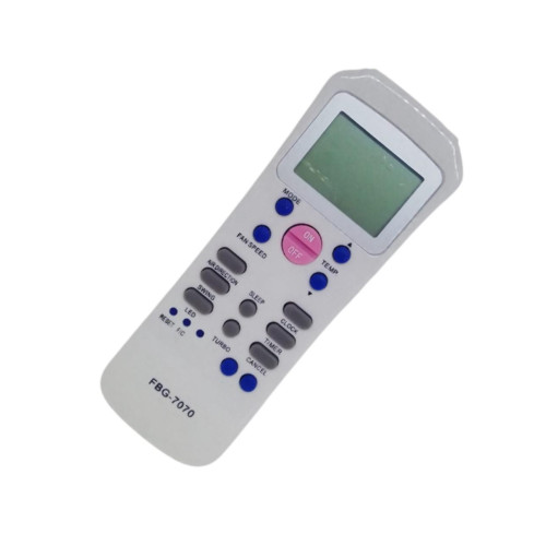 Controle Remoto Ar Condicionado Compatível Carrier FBG-7070 Controle Remoto Ar Condicionado Compatível Carrier FBG-7070