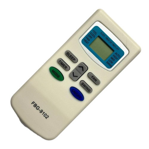 Controle Remoto Ar Condicionado Compatível Philco Split FBG 9102 Controle Remoto Ar Condicionado Compatível Philco Split FBG 9102