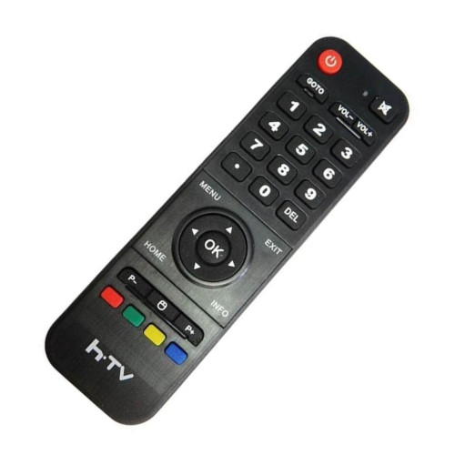 Controle Remoto Receptor Compatível TV Box HTV FBG 7080 Controle Remoto Receptor Compatível TV Box HTV FBG 7080