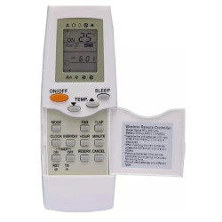 Controle Remoto Ar Condicionado Compatível Carrier Springer Totaline Bryant FBG-8013