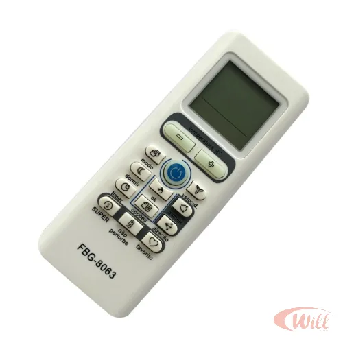 Controle Remoto Ar Condicionado Compatível Midea Springer FBG 8063 Controle Remoto Ar Condicionado Compatível Midea Springer FBG 8063