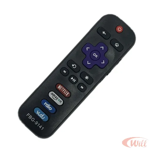 Controle Remoto Tv Compatível TCL Roku 9141 Controle Remoto Tv Compatível TCL Roku 9141