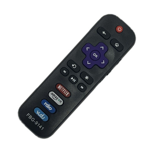 Controle Remoto Tv Compatível TCL Roku 9141 Controle Remoto Tv Compatível TCL Roku 9141