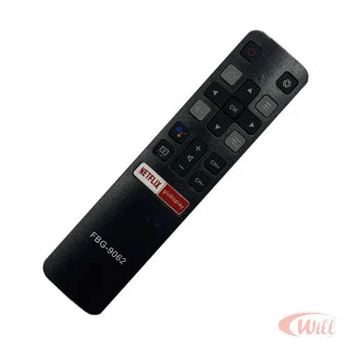 Controle Remoto Tv Compatível TCL Smart Netflix Globoplay FBG-9062