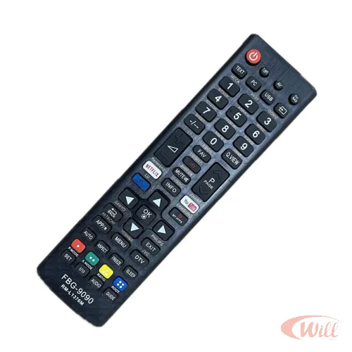 Controle Remoto TV Compativel Universal Smart LED/LCD FBG-9090 Controle Remoto TV Compativel Universal Smart LED/LCD FBG-9090