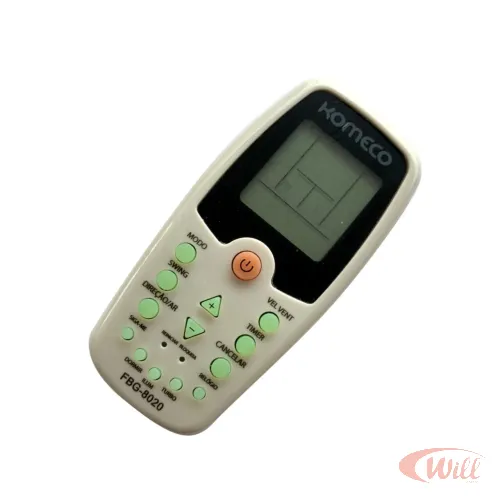 Controle Remoto Ar Condicionado Compatível Komeco Midea FBG 8020 Controle Remoto Ar Condicionado Compatível Komeco Midea FBG 8020